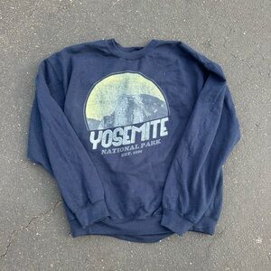Yosemite National Park Navy Sweater